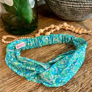 Lilly Pulitzer wrap headband